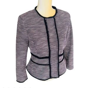 Brand New Banana Republic Women’s Blazer. Appears Tweed, but is Cotton/Poly!